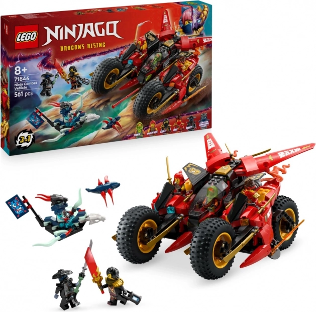 Lego Ninjago Ninja Kampf-Fahrzeug 3in1