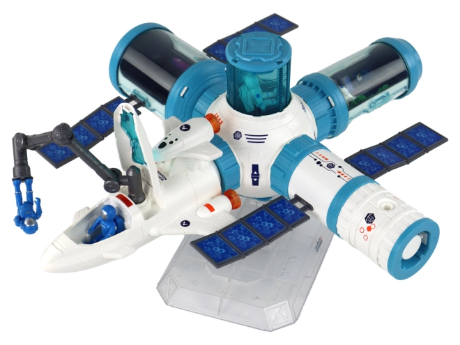 Robotarm und realistische Weltraummissionen