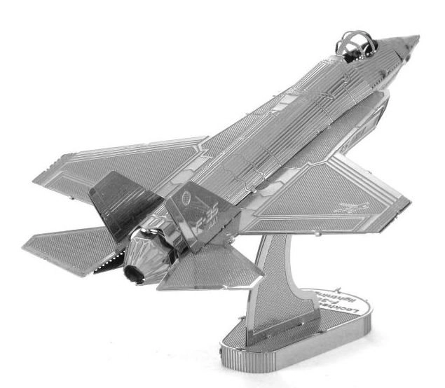 Metal Earth 3D Puzzle Kampfflugzeug F-35 Lightning II