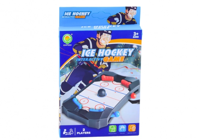 Mini Geschicklichkeitsspiel Hockey Schwarz