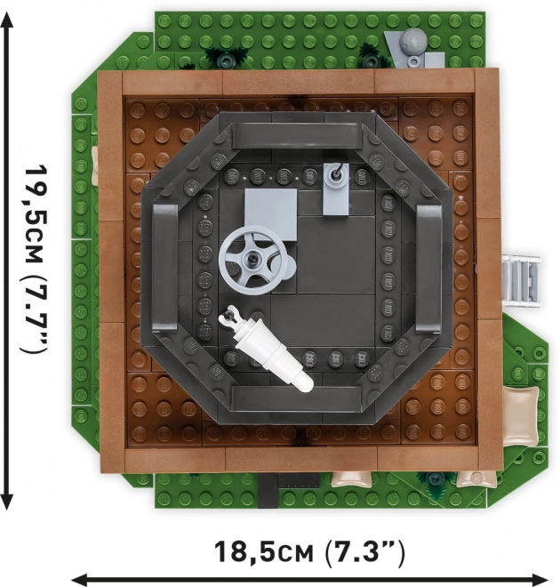 Kontrollturm USA Bauklötze Set