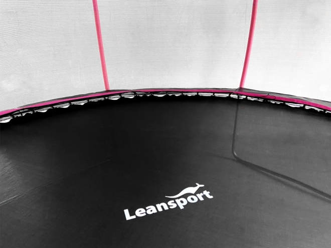 Trampolin LEAN Sport Max 487 cm Schwarz-Rosa