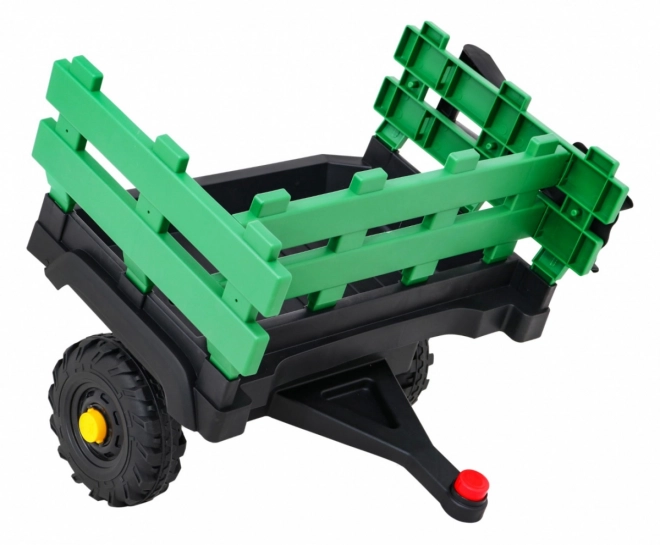 Titantraktor mit Anhänger grün