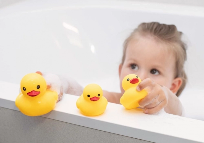 Badewannenset mit Enten und Booten