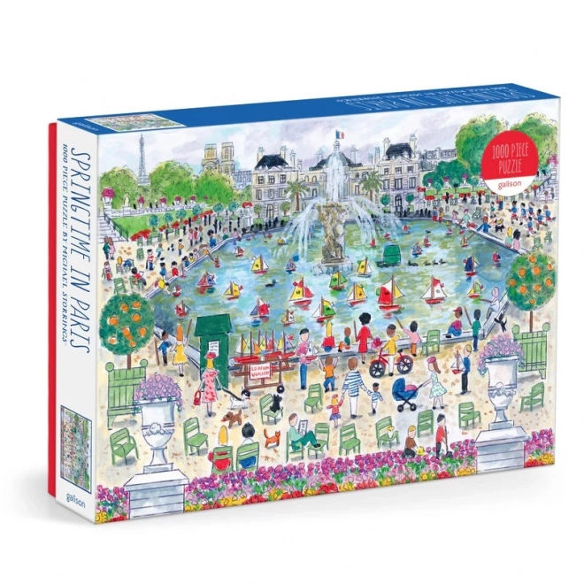 Puzzle Frühling in Paris von Michael Storrings