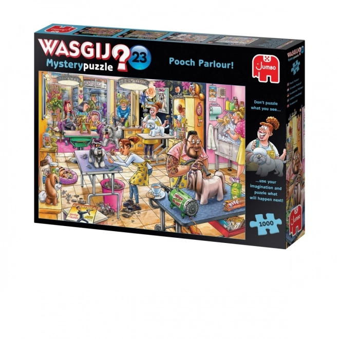 Jumbo Puzzle Wasgij Mystery: Hundesalon 1000 Teile