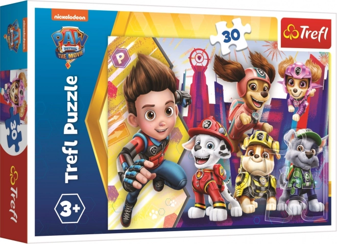 Paw Patrol Film Puzzle - Gut Eingespieltes Team