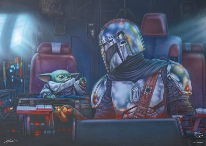 Puzzle Mandalorian: Zwei unterwegs 1000 Teile
