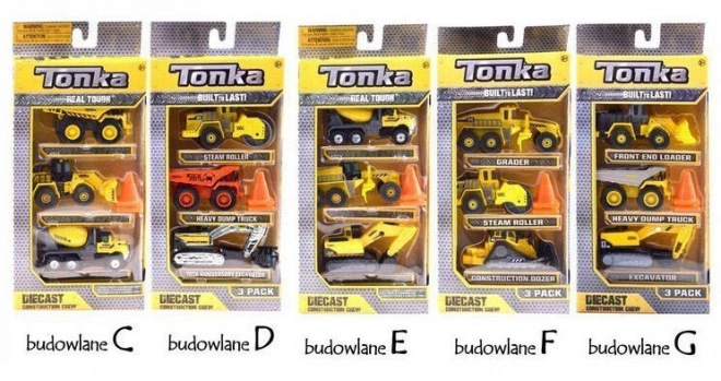 Tonka Baugeräte Fahrzeugset