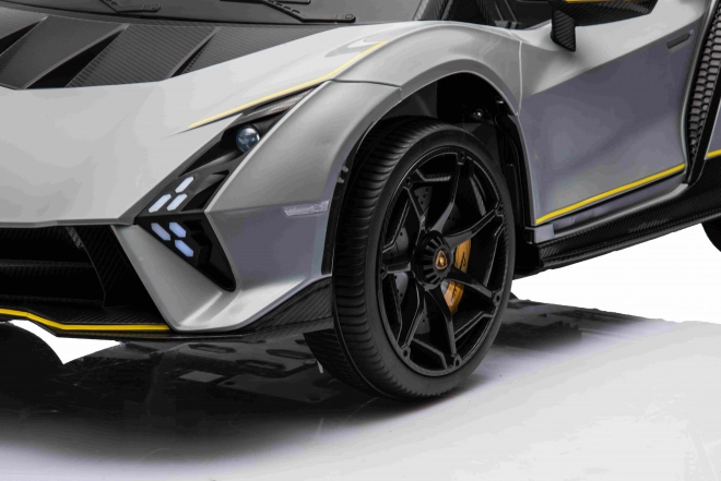 Baby-Elektroauto Lamborghini Invencible – grau