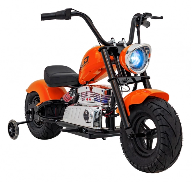 Motorrad Chopper Warrior Orange