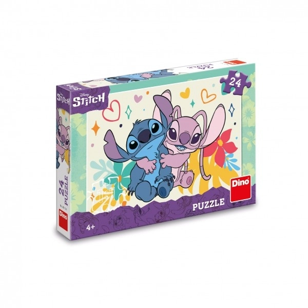 Puzzle STITCH und Engel 24 Teile