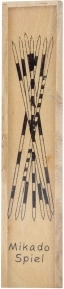 Mikado in Holzschachtel