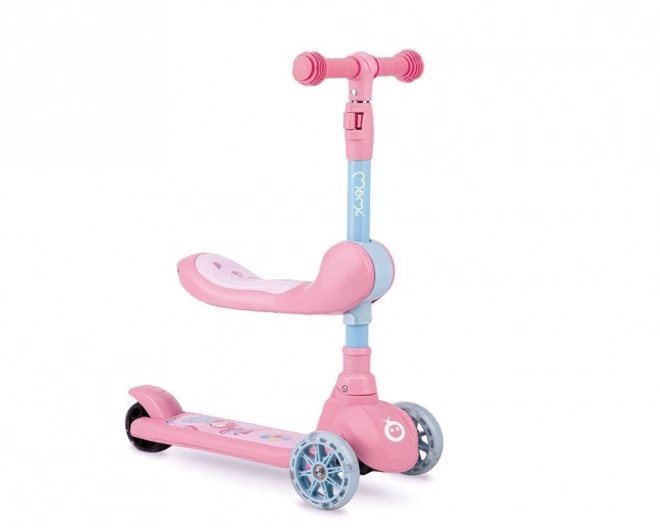 2-in-1 Balancier-Roller MoMi Kiuru Rosa