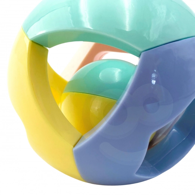 Woopie Baby Pastell Rasselkugel zum Krabbeln 0m+