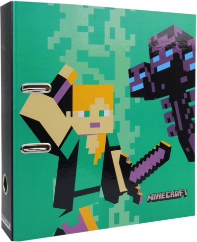 Minecraft Ordner A4 Hebelmechanik