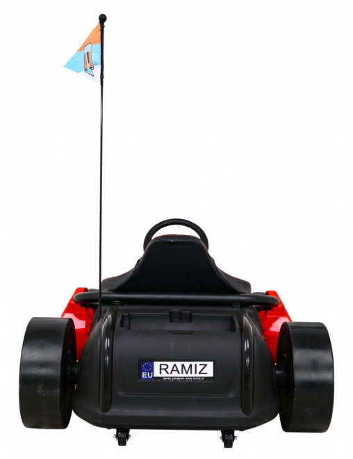 Speed 7 Drift King batteriebetriebenes Gokart für Kinder Rot + Drift-Funktion + Sportsitz + 2 Geschwindigkeiten + EVA