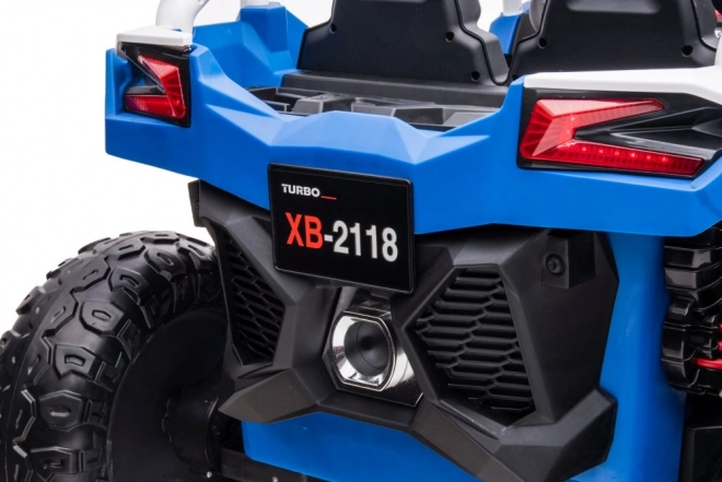 Kinder Polizeifahrzeug mit Akku 4x4 Buggy XB-2118