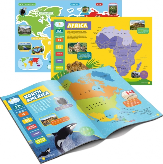 3D-Puzzle National Geographic Globus