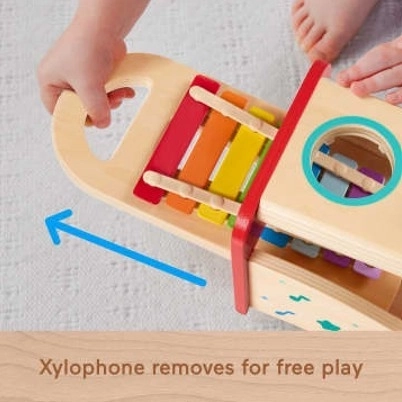 Hölzernes musikalisches Spielzeug Becken