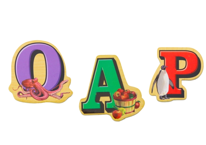 Interaktives Lernen des Alphabets