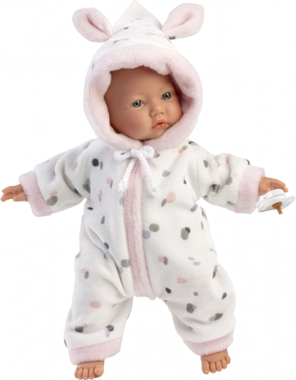 Realistische Babypuppe LITTLE BABY mit weichem Stoffkörper 32 cm