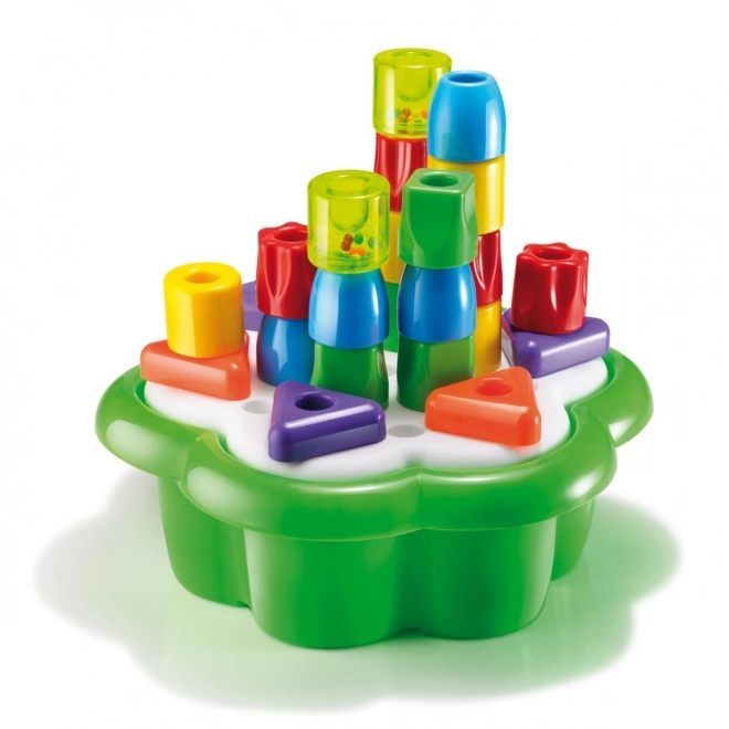 Gänseblümchen-Box-Puzzle mit klobigen Stiften, 28 Teile