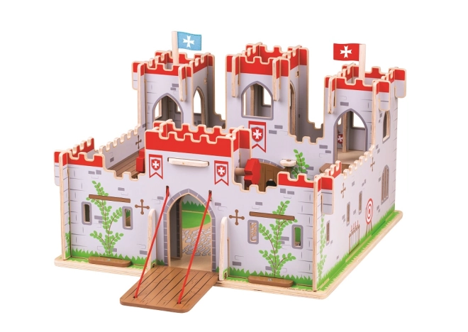 Funktionierende Zugbrücke für actionreiches Spiel