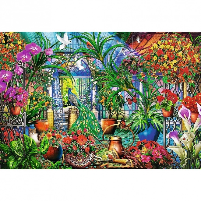 Puzzle Tajemnisser Garten 1500 Teile von Trefl