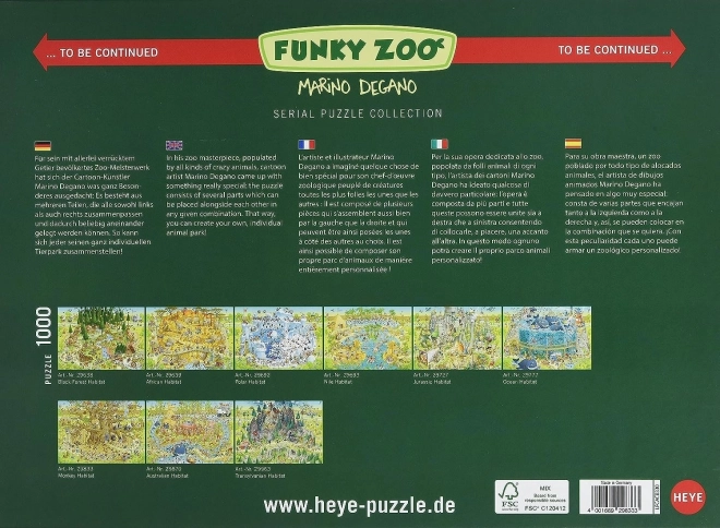 Funky ZOO Puzzleteile