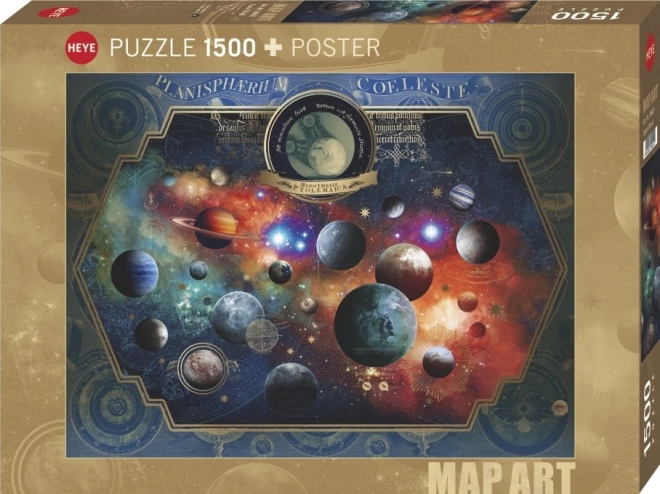 Heye Puzzle Weltall Kunst 1500 Teile