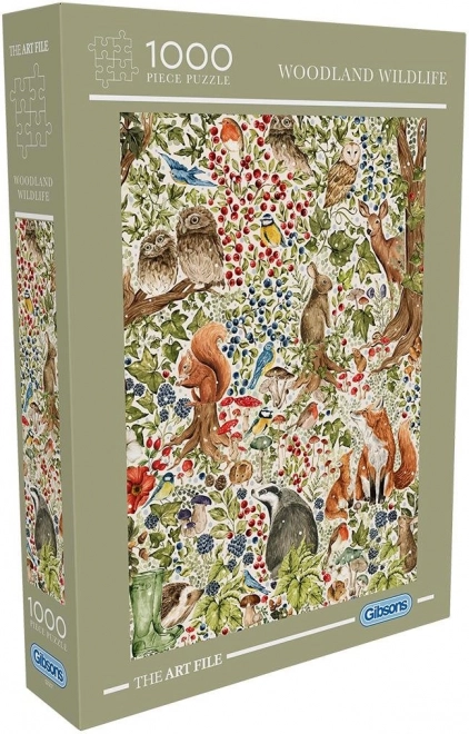Puzzle Waldtiere - 1000 Teile