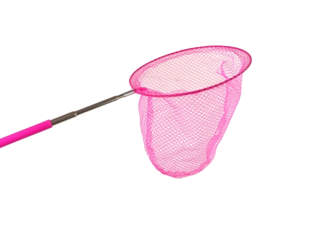 Klappbares Teleskop-Insektennetz 85 cm rosa