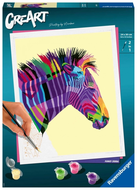 Ravensburger CreArt: Zebra Malset