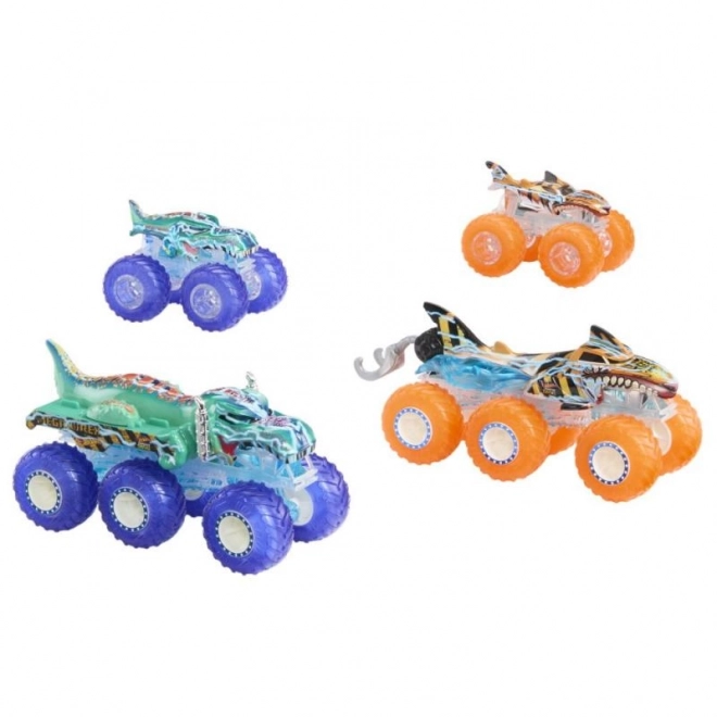 Hot Wheels Monster Trucks Power Smashers Tahač und Truck