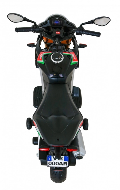 Elektromotorrad für Kinder Aprilia Tuono V4 Schwarz