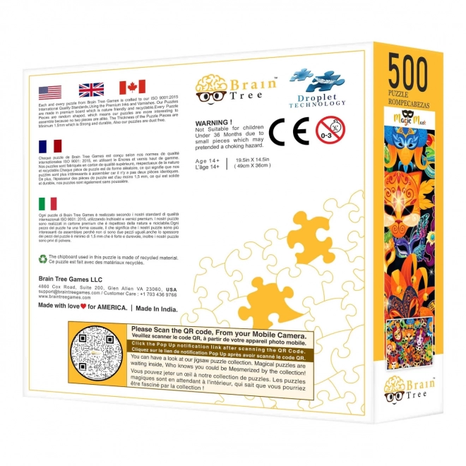 Puzzle Magische Masken 500 Teile