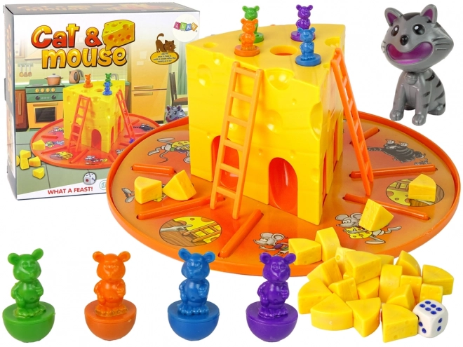 Geschicklichkeitsspiel Katze und Maus