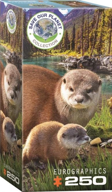 Eurographics Puzzle: Unsere Erde retten - Otter