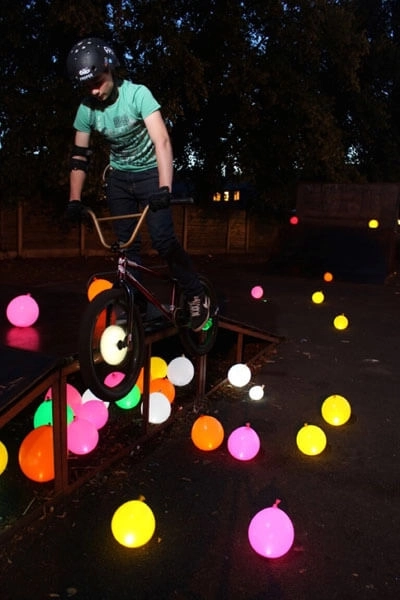 LED Leuchtende Partyballons im Farbmix 30 cm