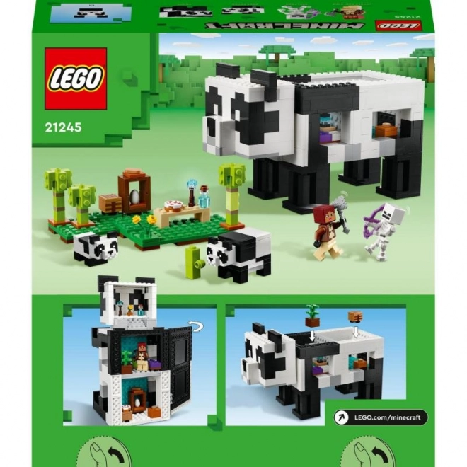 Lego Minecraft Panda-Reservat