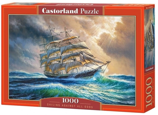 Puzzle Segelboot auf dem Meer 1000 Teile von Castorland