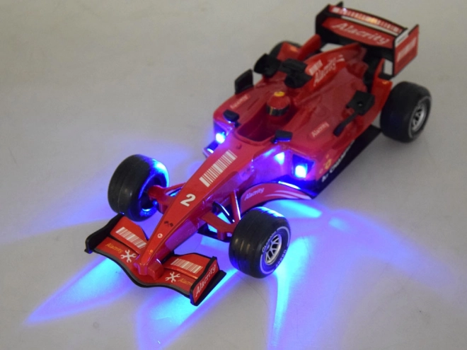 Rennauto Formel mit Sound und Licht – Rot