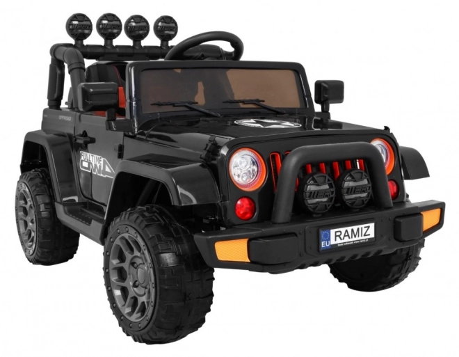 Geländewagen Full Time 4WD für Kinder mit 4x4 Antrieb, Fernbedienung und LED Audio