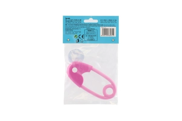 Rassel-Spielzeug für Babys - Kunststoff, 12cm, Rosa