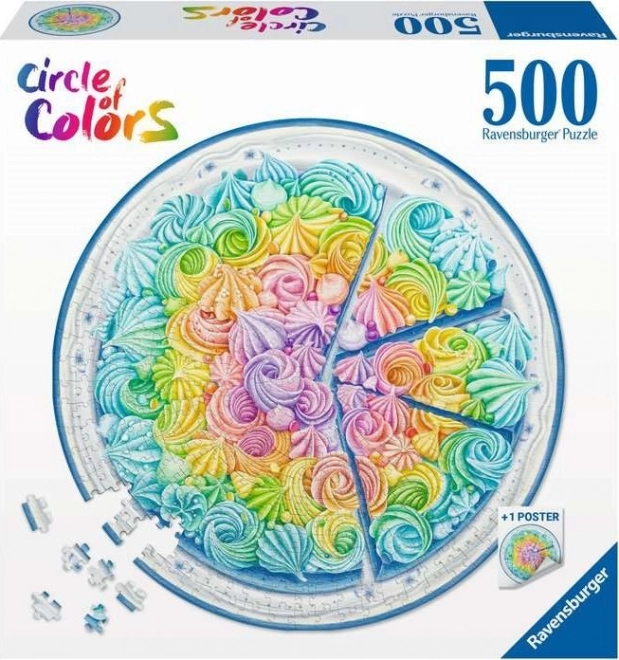 Ravensburger Puzzle 500 Teile - Farbenpracht. Kuchen