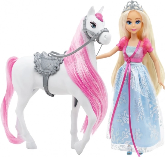 Pferdchen mit Zaumzeug und Sattel