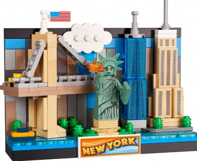 Lego Postkarte New York