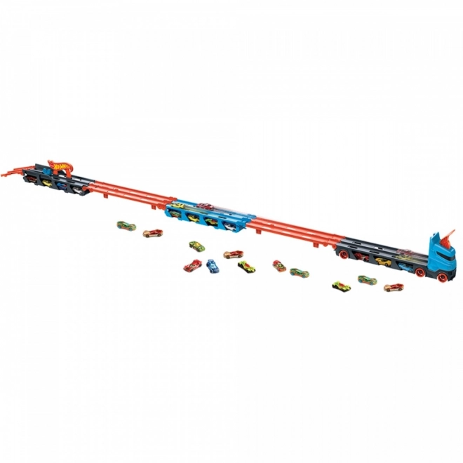 Hot Wheels 2-in-1 Renntransporter