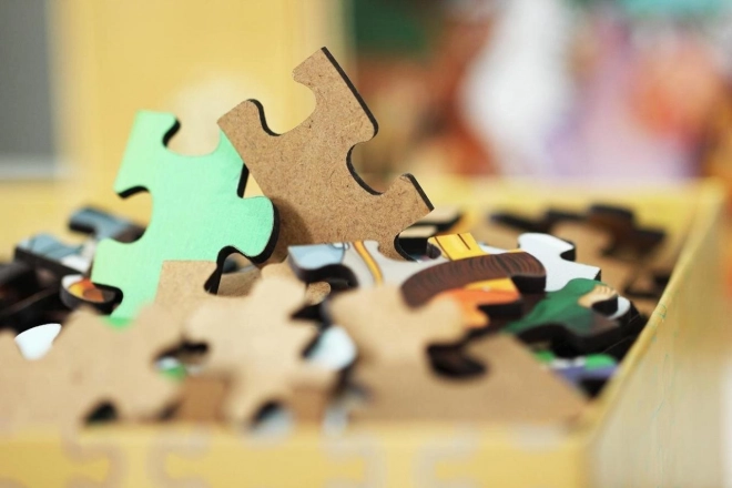 Holzpuzzle Glückliche Robben